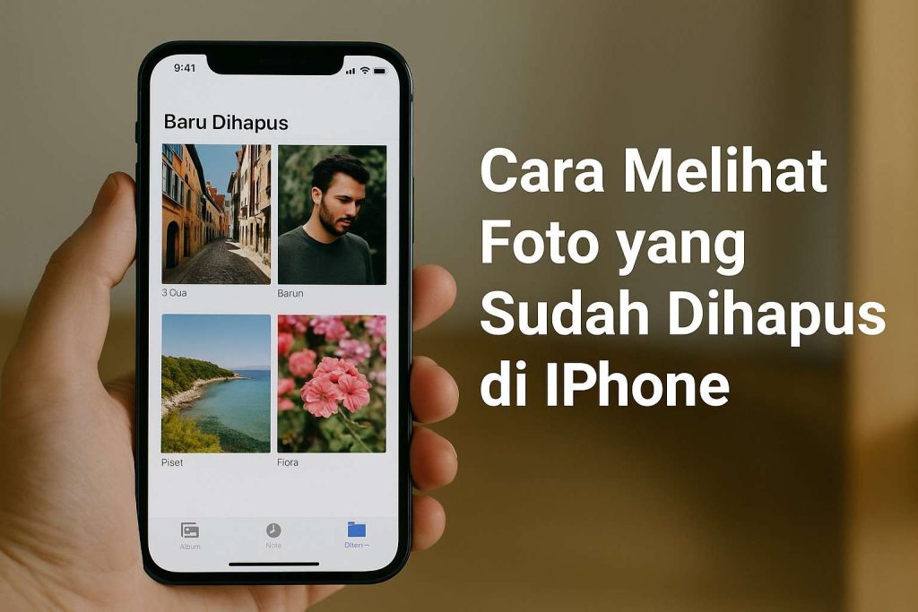 Cara Melihat Foto yang Sudah Dihapus di Iphone
