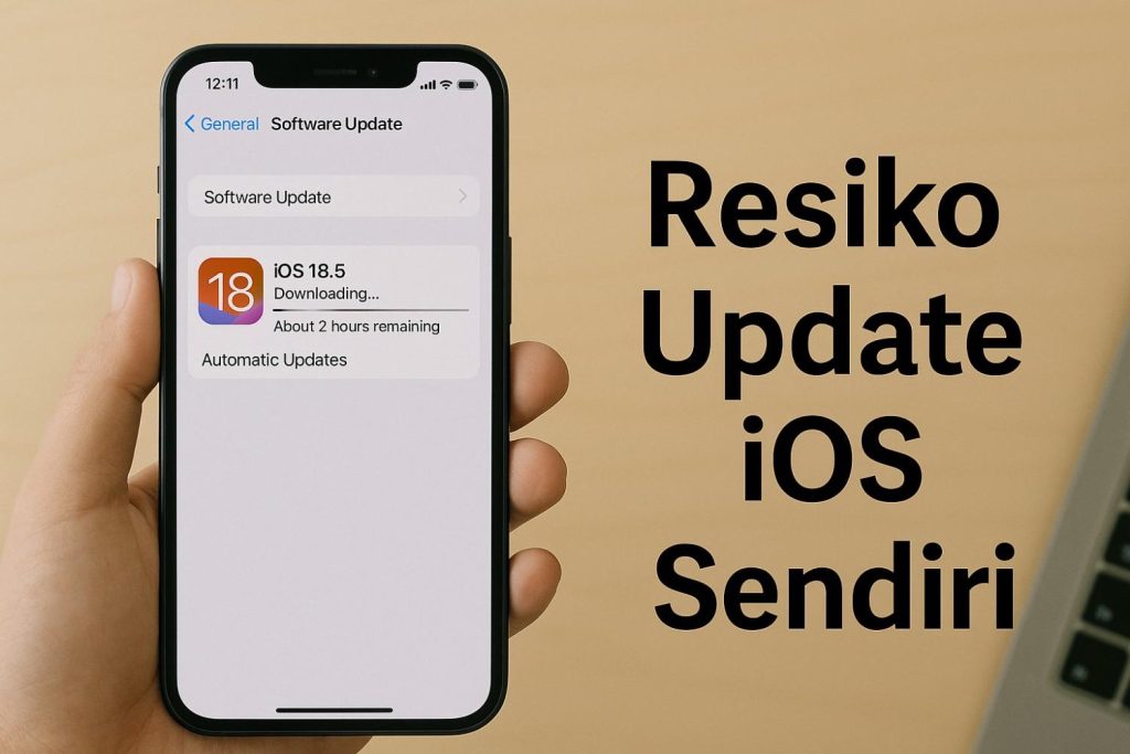 Resiko Update iOS Sendiri