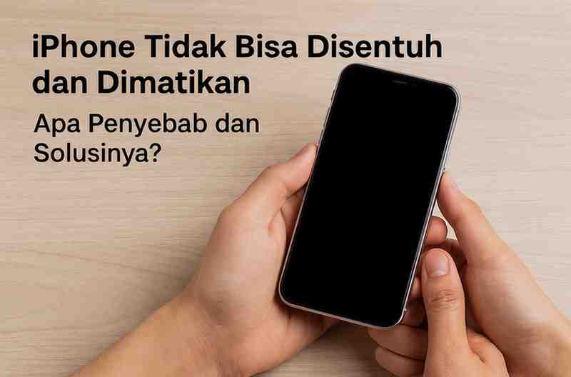 Cara Mengatasi iPhone Tidak Bisa Disentuh dan Dimatikan